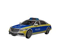 YCNXEB For Mercedes-Benz S560 1 64 Alloy Police Car Model Ornaments Boys Toy Gifts Classic Car's Set