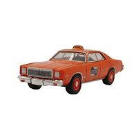 YCNXEB For Plymouth Fury Taxi 1977 1 64 Alloy Car Model Metal Toy Vehicle Decorate Ornament Classic Car's Set