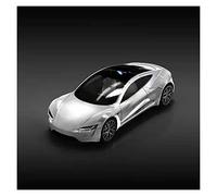 YCNXEB For Tesla Roadster 1 64 Alloy Car Model Metal Die-cast Concept Vehicle Collection Display Classic Car's Set(White)
