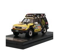YCNXEB For Toyota Land Cruiser LC80 1 64 Alloy Car Model Magic Claw Graffiti Outfit Toy Ornaments Classic Car's Set