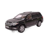 YCNXEB Model Car 1 18 For Toyota Highlander 2012 Black SUV Alloy Diecast Car Model As Gift Hand Craft For Adults Classic Cars Collectible