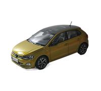 YCNXEB Model Car 1 18 For Volkswagen Polo Plus 2019 Simulation Metal Alloy Car Model For Adult Business Gift Classic Cars Collectible