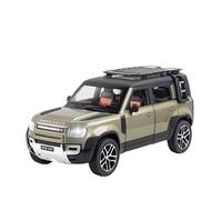 YCNXEB Model Car 1 24 Defender SUV Alloy Car Model Diecast Vehicles Metal Simulation Collections For Classic Cars Collectible(green)