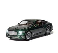 YCNXEB Model Car For Bentley 1 24 Simulation Alloy Acousto-optic Force Control Model Toy Car Classic Cars Collectible(green)