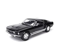 YCNXEB Model Car For Ford Mustang GTA Fastback 1967 1 18 Simulation Diecast Model Car Boys Birthday Gift Collection Classic Cars Collectible(A)