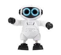 YCOO Robo Beats, Silverlit, Remote Control Robot Toy for Kids, Tap to Dance, Touch Button Articulate Arms and Speaker, RC Electric Toy with LED Eyes, 18.5cm Tall. for Boys and Girls