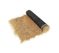 YCOVSFP 3.2-65.6 Ft Tiki Bar Artificial Thatch Roofing Roll - Waterproof & Fire-Retardant Synthetic Palapa Grass For Huts, Party Garden Fencing, Patio DIY Crafts(1x10m(3.2x32.8ft))