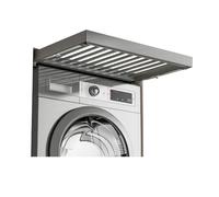 YCOVSFP Hidden Laundry Drying Rack, Built-in Wardrobe Pull-out Basket With Adjustable Length, Saves Space, Holds 35 Kg(614-664mm)