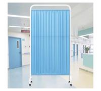 YCOVSFP Medical Privacy Screen, Standing Door Partition For Patient Rooms/beauty Salons/health Clinics, Folding Iron Frame For Space Saving(Color-2,4-panel)