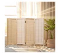 YCOVSFP Short Room Divider, 3/4/5 Panel Freestanding Privacy Screen, Living Room Partition Wall For Bedroom Home Office(Color 2,40X100CM-3PCS)