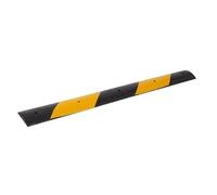 YCOVSFP Speed Humps, Speed Bumps Rubber Road Bumps Heavy Duty Modular Driveway Speed Humps, Yellow And Black Rubber