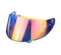 YCPHR Motorcycle Helmet Visor Replacement for AVA G318 Shaft 612, Motorcycle Helmet Lens, Full Face Helmet Shield, Tinted Motorcycle Visor,normal-I Revo Red