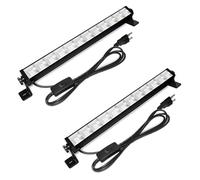 ycponggon - 2 Pack 40W LED Light,6000K Daylight 4800LM White Garage Light with Power Cord and 6.5ft Switch,Plug in LED Work Light for Garage,Workshop