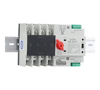 YCQ4-100E/4P 220V AC 8kA Din Rail ATS Switches Uninterrupted Power Dual Power Automatic Transfer Switch 63A 100A Air switches