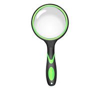 YCQYM 5X Hand Held Classic Magnifier Lens Macular Degeneration Reading Aids Loupe Glasses for Partially Sighted Or Anyone