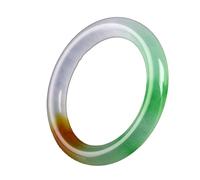 YCQYM Ice Three-Color Fulu Gemstoneite Bracelet for Women Bangle - Quartzite Gemstone, Perfect for Mother's Gift