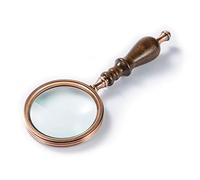 YCQYM Magnifying Glass 10X Handheld Large Magnifying Glass Magnifier for Macular Degeneration Seniors Reading Soldering Inspection Coins Jewelry