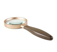 YCQYM Magnifying Glass Loupes,10X Magnifyiglass, with Large Hd Lens Handheld Magnifier for Elderly Readihigh Clarity Lightweight Portable