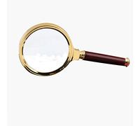 YCQYM Magnifying Glasses Magnifier 8 Times Glass 80mm Old Man Reading High Magnification HD Gift Handheld Glass Toys Games Hobbies
