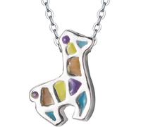 YCQYM Necklace, Lady Elk Pattern Necklace Animal Short Clavicle Chain