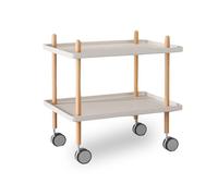 YCQYM Square Side Table, 2-Tier Tray End Table with Storage Shelf, Snack Coffee Tea Table, Nightstand Bedside Table Sofa Table for Living Room Bedroom Balcony Patio, White