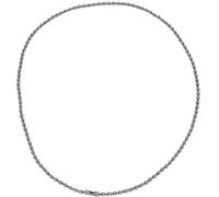 YCQYM Sweater Chain Vintage round Beads Collarbone Bare Men and Women long Glossy Plain Silver Jumper with