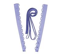 YCShun Women's Wedding Dress Loops Adjustable Fit Satin Corset Back Kit Lace up for Prom Dress White 16 Inches, Lavender, 16