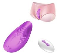 YcsLust Butterfly Vibrator with Remote Control Sex Toy for Women 10 Strong Vibration Modes Butterfly Vibration for Women Clitoris Stimulator for On the Go Dildo Slip Vibrator Sets for Women