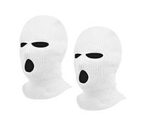 YCSONLY 2 Pcs Car Headrest Covers, Rear Seat Universal Head Cover, Face Cover Personalized Funny Car Accessories, Funny Face Ski Masks for Menfront Seat Covers for Cars, Airsoft Mask Rear Cover