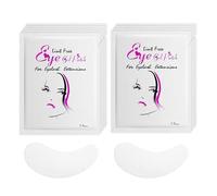 YCSONLY Hydrogel Under Eye Pads for Eyelash Extensions, Lash Lift & Lash Tint, 50 Pairs Lint Free Disposable Salon Under Eye Patches for Eyelash Extension Treatment