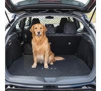 YcsRnn Dog Guard for Car Boot, Car Dog Barrier with Adjustable Straps, 120 x 70 cm Pet Divider for Vehicle Organisation During Travel, Universal Fit for SUV Sedan Estate Cars