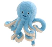 YcsRnn Octopus Toy, Reversible Octopus Plush, Soft and Cuddly Teddy for Kids and Adults, Blue Plushie, 18cm Stuffed Toy for Decor, Gifts and Relaxation