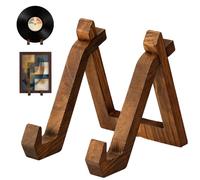 YcsRnn Plate Stand for Display, Sturdy and Elegant Plate Holder, Versatile Picture Stand and Book Display Stand, Durable Construction for Home and Retail Use, Compact Size with Easy Assembly