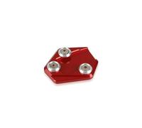 YCSYHQM For HONDA MSX125 Side Stand Enlarge Plate Kickstand Extension Grom 125 MSX MONKEY 125 2013 2014 2015 2016 2017 2018 2019-2023-red