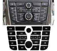 YCSYHQM For OPEL Astra J Button Sticker Climate Radio Panel Repair For Vauxhall Astra J GTC Car Accessories Refinishing Meriva B Switch