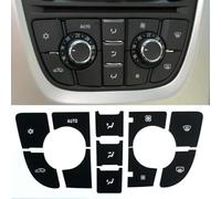 YCSYHQM For OPEL Astra J Button Sticker Climate Radio Panel Repair For Vauxhall Astra J GTC Car Accessories Refinishing Meriva B Switch