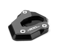 YCSYHQM Motorcycle CNC Kickstand Foot Enlarger Side Stand Extension Pad Fit For Z900 Z900RS Z 900 RS Z 900 2017-2024-Z900RS-Titanium