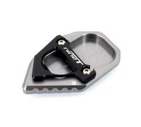 YCSYHQM Motorcycle CNC Kickstand Foot Side Stand Extension Pad Support Plate Fit For R Nine T R nineT RnineT 2017-2023 2019-Titanium
