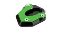 YCSYHQM Motorcycle CNC Kickstand Sidestand Stand Extension Enlarger Pad Fit FOR ER6N ER6F NINJA650 NINJA 650-NINJA650-Black
