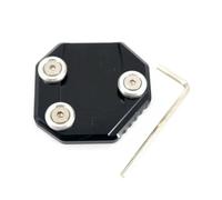 YCSYHQM Motorcycle CNC Side Stand Enlarge Extension Kickstand Fit For GSX-S750 GSX-S1000 GSR750 GSX-S1000F-black