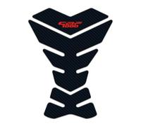 YCSYHQM Motorcycle Fuel Tank Pad Decals Gas Stickers For CBF1000 CBF 1000 The carbon fiber-B red