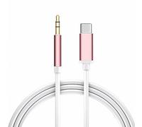 YCTech Aux to USB C in Car, USB C to Aux Cable for Samsung Galaxy S25 S24 S23 S22 S21 S20 Ultra FE, iPhone 16 15 Pro Max Plus 16e, USC C to 3.5mm Jack Audio Cable for Headphones/Car Stereo/Speaker