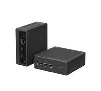 YCTipc Mini PC,N100 B4 Mini Desktop Computer,16GB DDR4 RAM,512GB PCIE 3.0 SSD,Dual Display,1 RJ45 1G LAN,USBx4,Type-C, Wi-Fi5,BT4.2,for School PC, Office PC, Home Theater