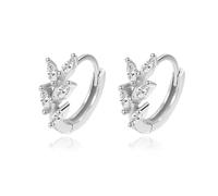 YCTTKDD Stud Leaf Hoop Earrings For Women Wedding Statement
