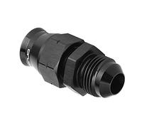 Yctze 1/2in Tube to Male 8 an Adapter - CNC Machined Fuel Rail Quick Connect Fitting, Lightweight T6061 Aluminum Maximum Flow, Perfect Gas, & High-Performance Applications