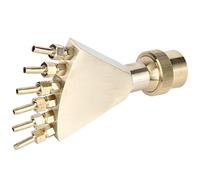 Yctze 1.5in DN40 Adjustable Fountain Nozzle - Brass & Stainless Steel Landscape Spray Head for Garden, Swimming Pool, and SPA
