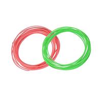 Yctze 10 Colors 3D Printer Pen Filament PLA 1.75mm - 5m Rolls for 3D Printing & Creative Projects (PLA)
