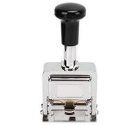 Yctze 10-Digit Self-Inking Automatic Number Stamp with Comfortable Handle Design Efficient Banking, & Accounting - Zinc Alloy Body Clear Coding & Versatile Use