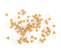 Yctze 1000PCS Monolithic Capacitor 100PF Ceramic Capacitor DC50V for Electronic Instruments Coupling Filtering Bypass Applications