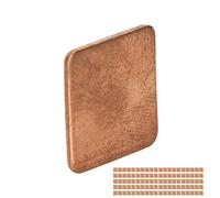 Yctze 100Pcs Laptop GPU CPU Thermal Heatsink Copper Pad Shim Copper Pad Shims Thermal Kit Pure Copper Heatsink Plate Cooler for PC Laptop IC Chips CPU VGA RAM M.2 SSD Pad Co